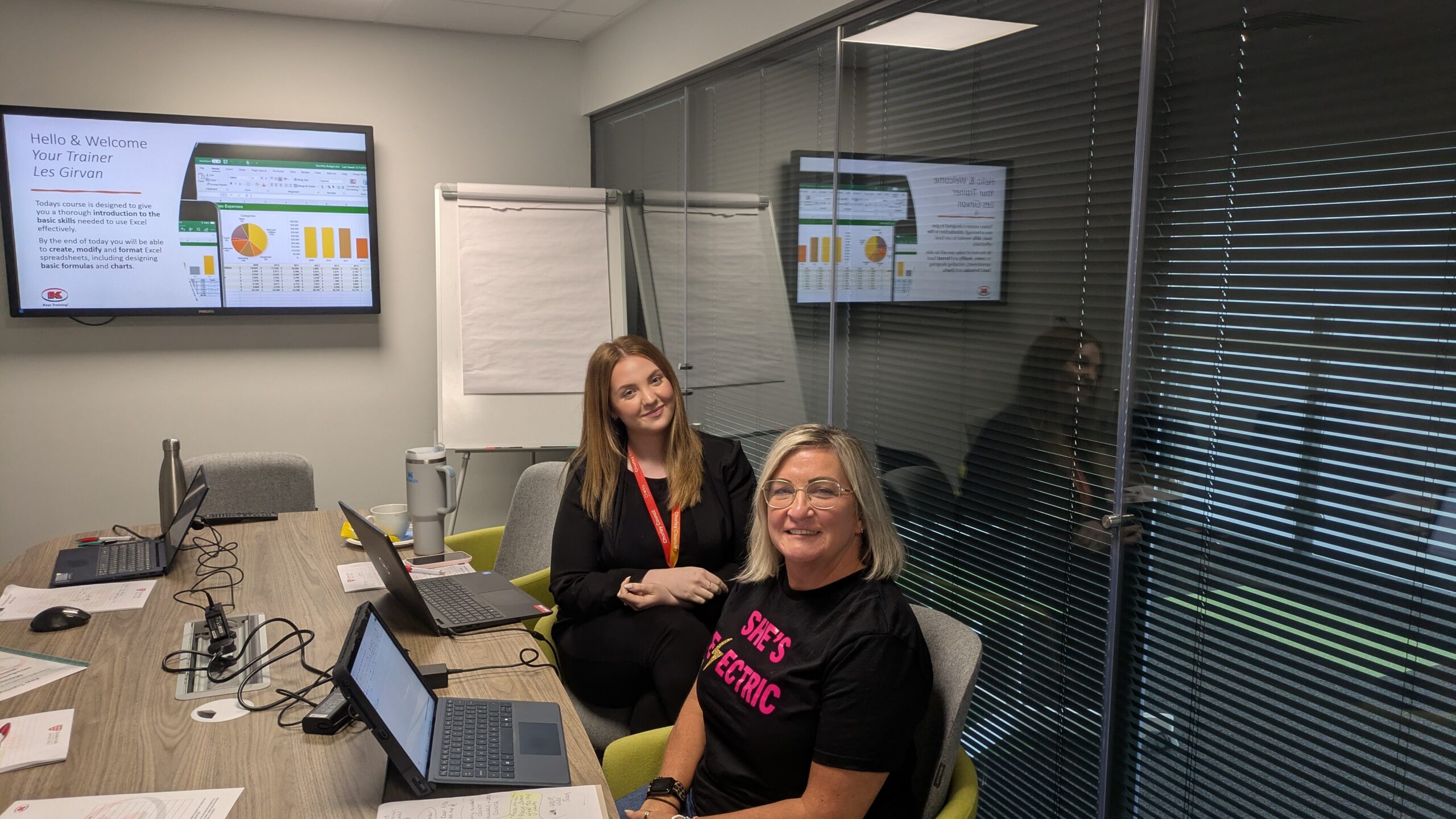 Keys Training Excel course delivered in-house for council staff